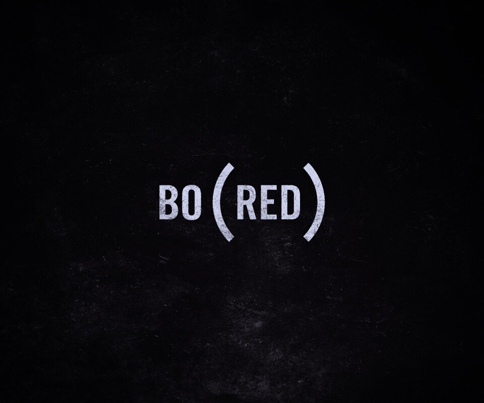 Bored — Скука обои