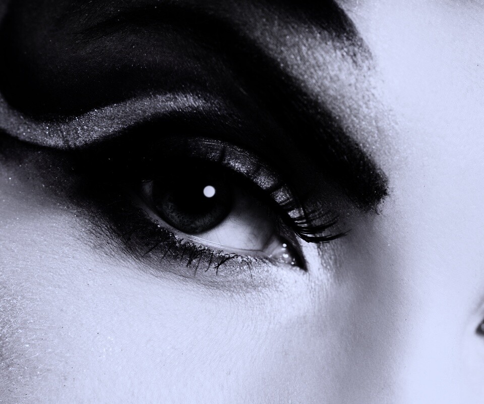 Красивый макияж для глаз обои