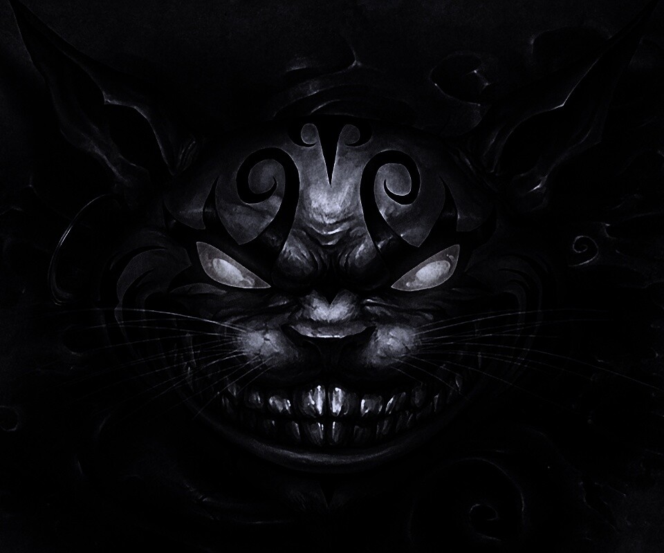 Чеширский кот American MacGee обои