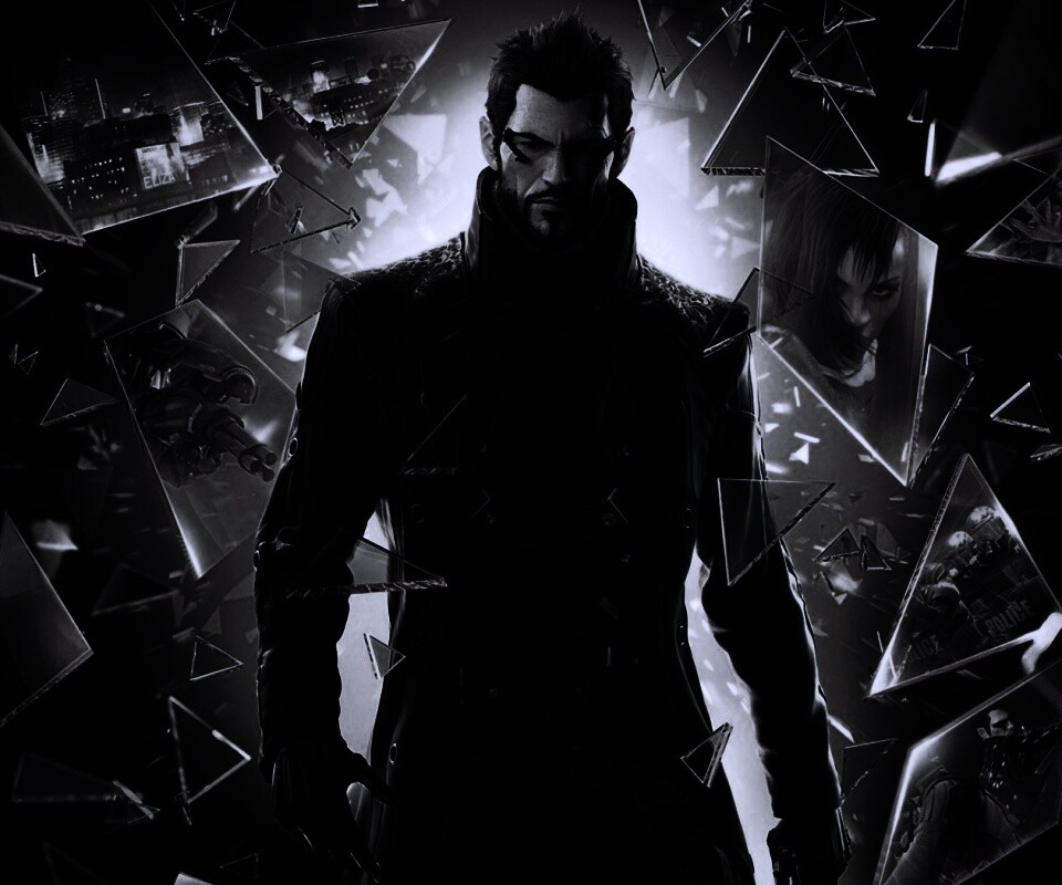 Адам Дженсен из Deus Ex : Human Revolution обои