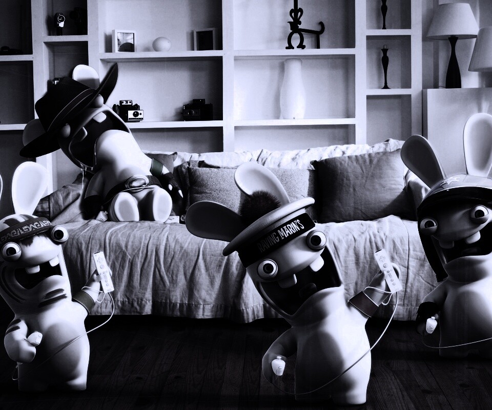 Raving Rabbids wii обои