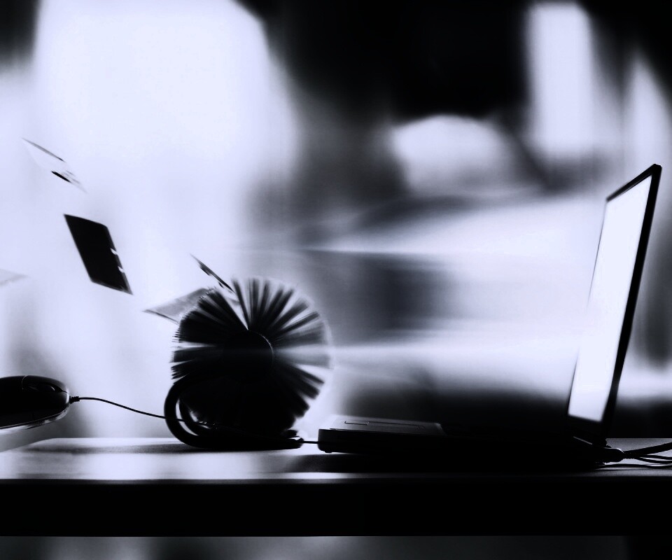 Дуновение цифрового ветра обои