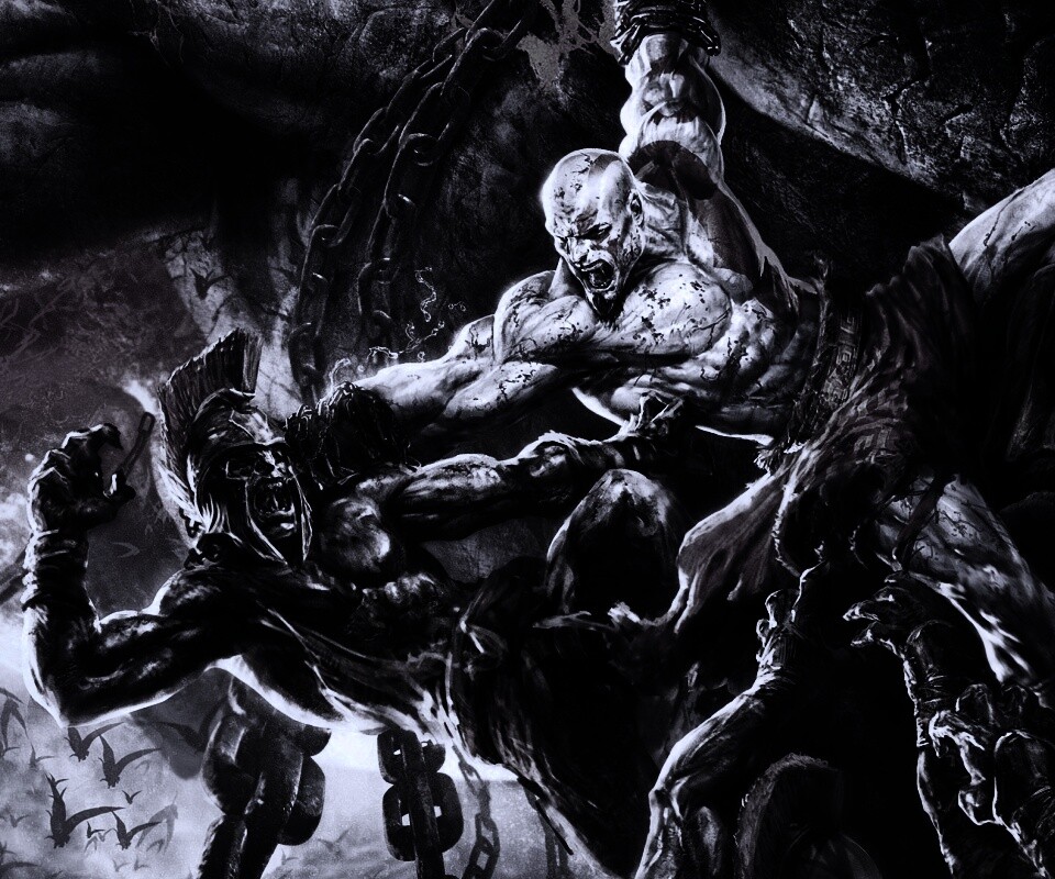 Бог войны обои