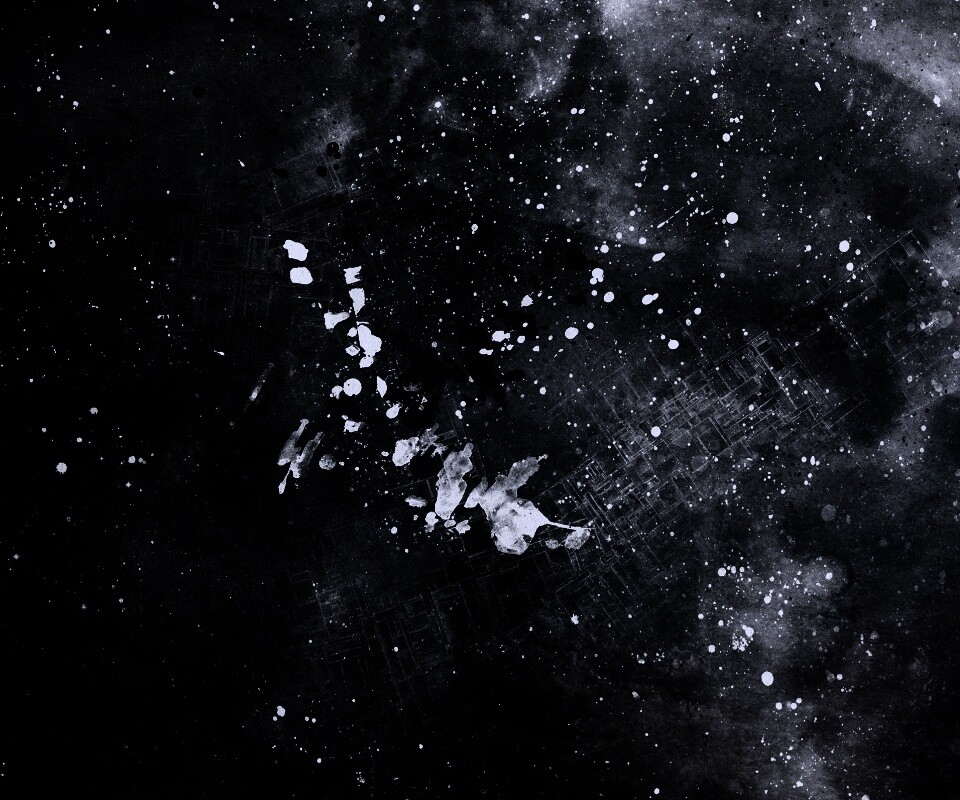 Паттер из красок и штрихов обои