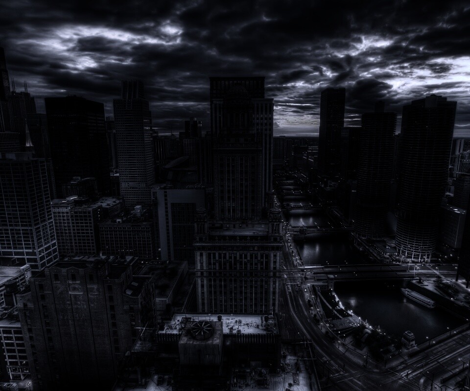 Призрачный город обои