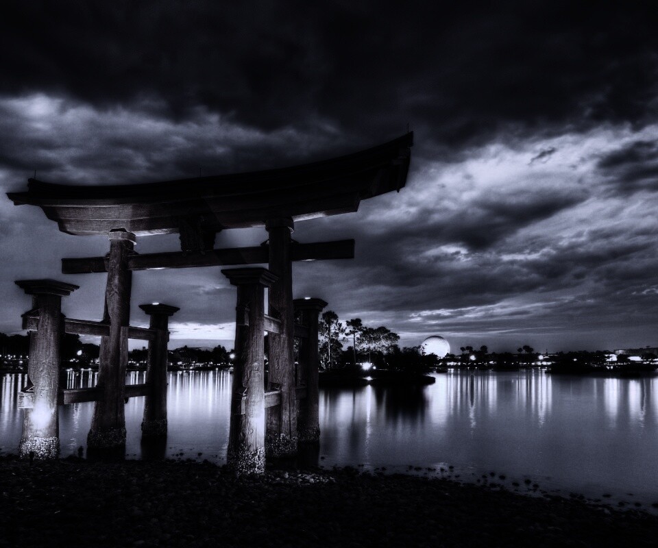 Старинная арка обои