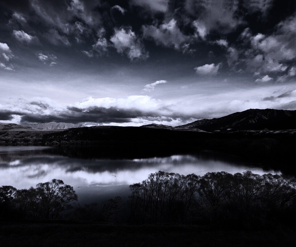 Живописное озеро обои