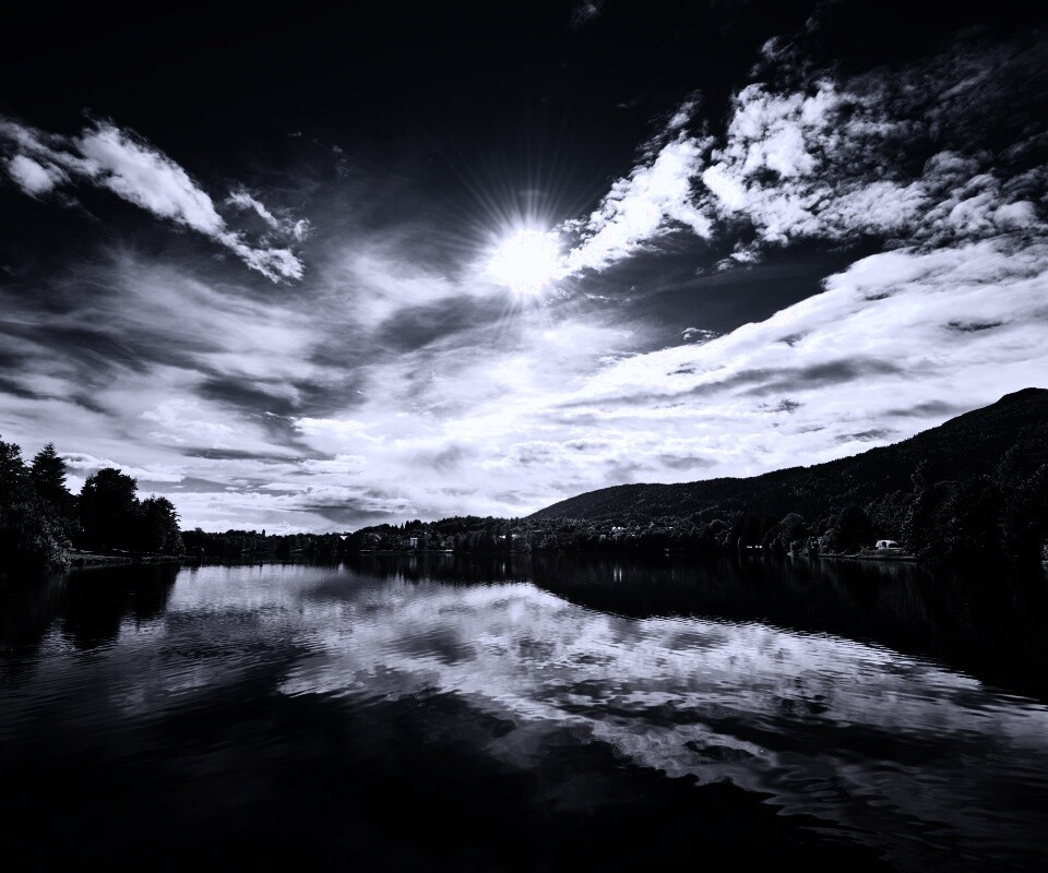 Норвежская река обои