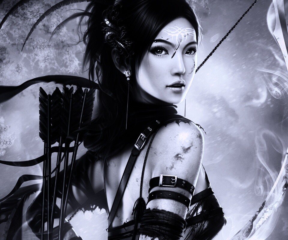 Лучница обои