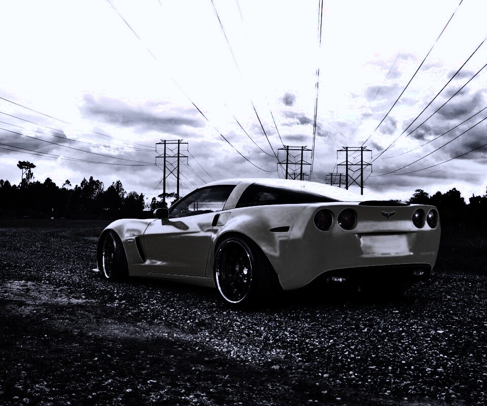 Chevrolet corvette обои
