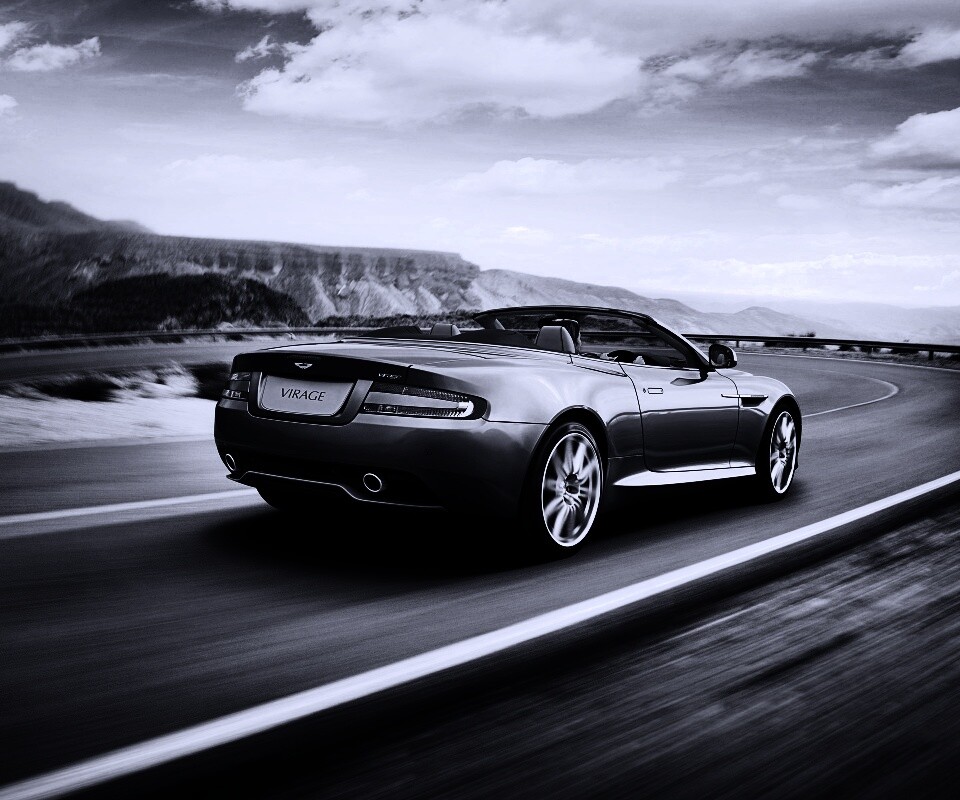 Астон кабриолет обои