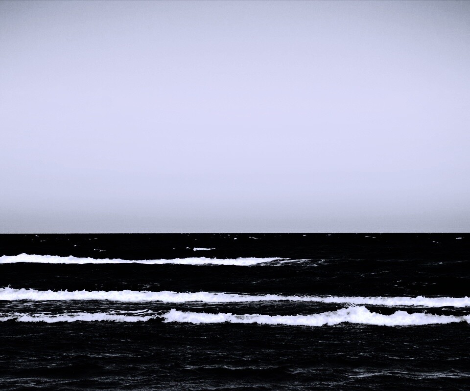 Морская линия обои