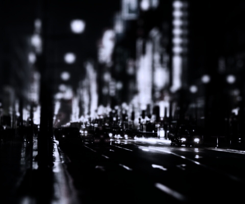 Игрушечный город огней обои