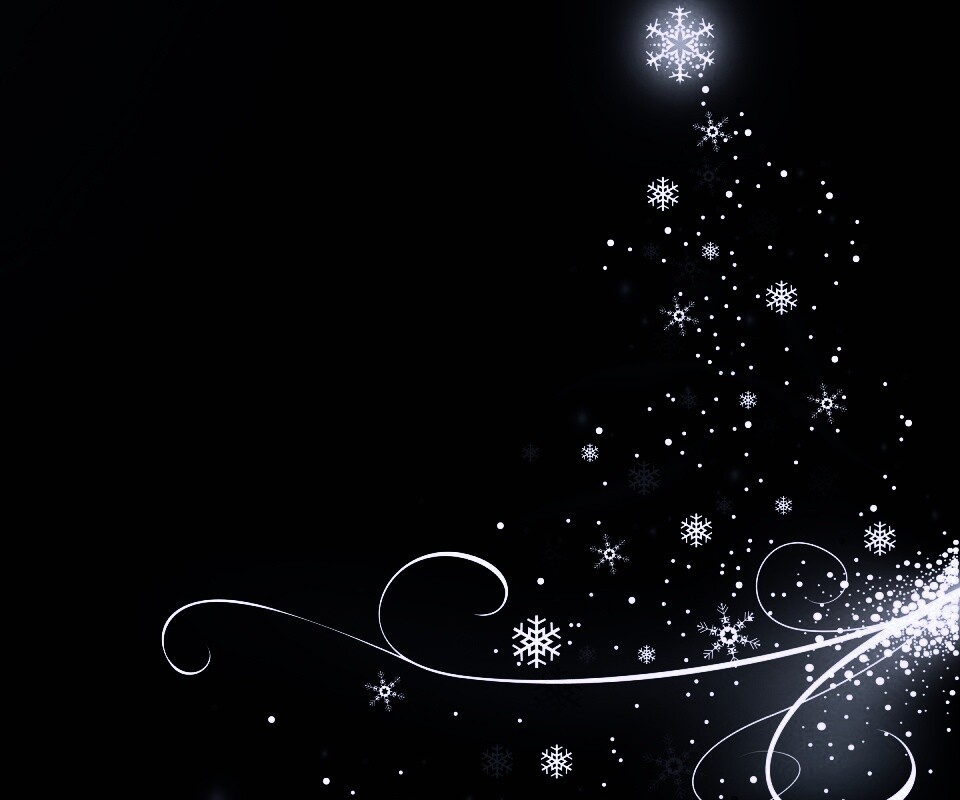 Волшебная елка обои