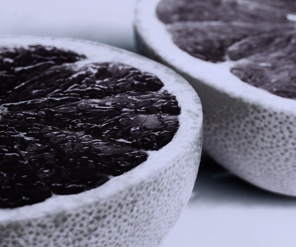 Грейпфрут в разрезе обои