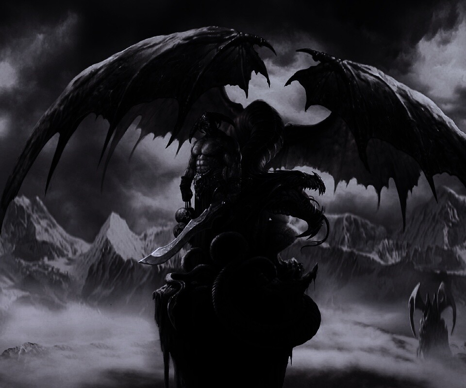 Варвар и дракон обои