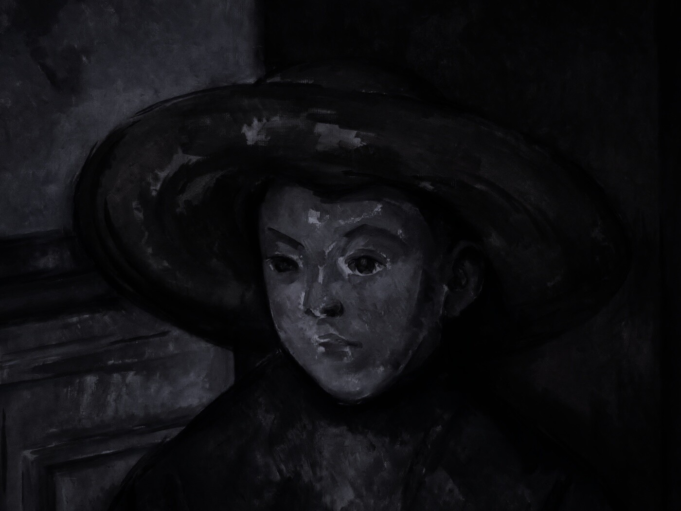 Мальчик в шляпе обои