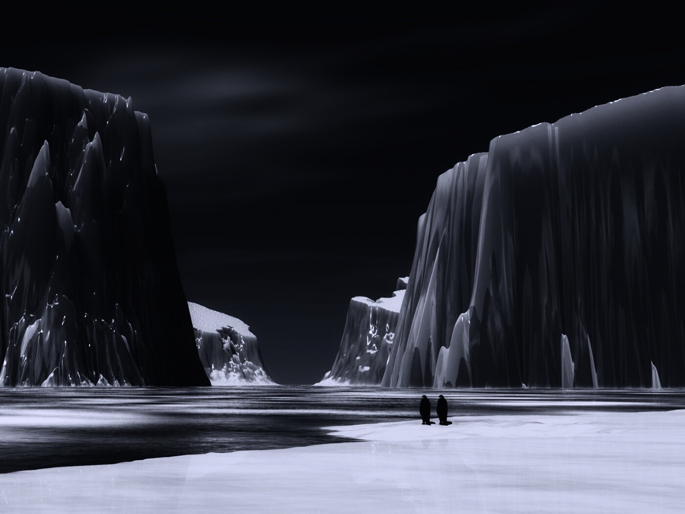 Ледяные горы обои