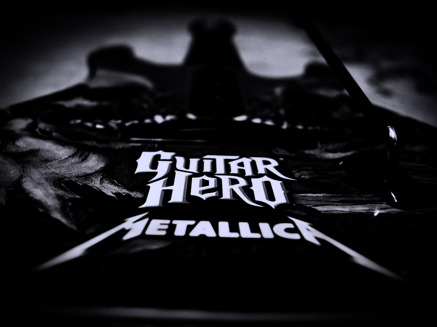 Контролер для Guitar Hero с Металликой обои