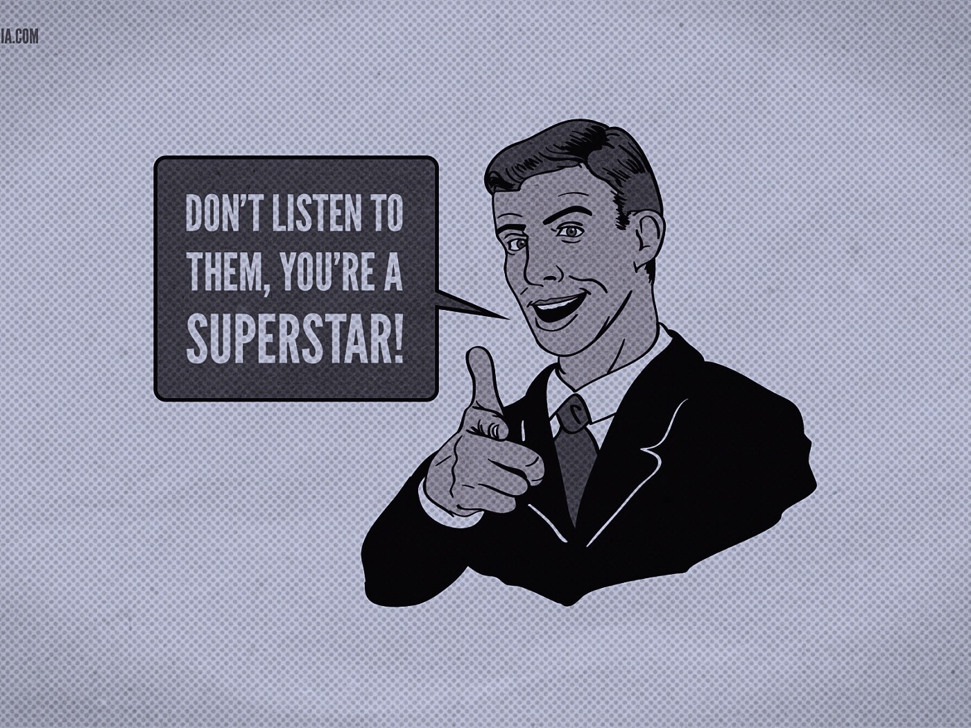 Не слушай их, ты - суперзвезда обои