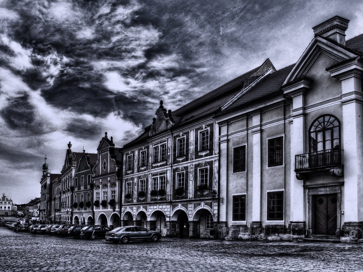 Домики в Чехии обои