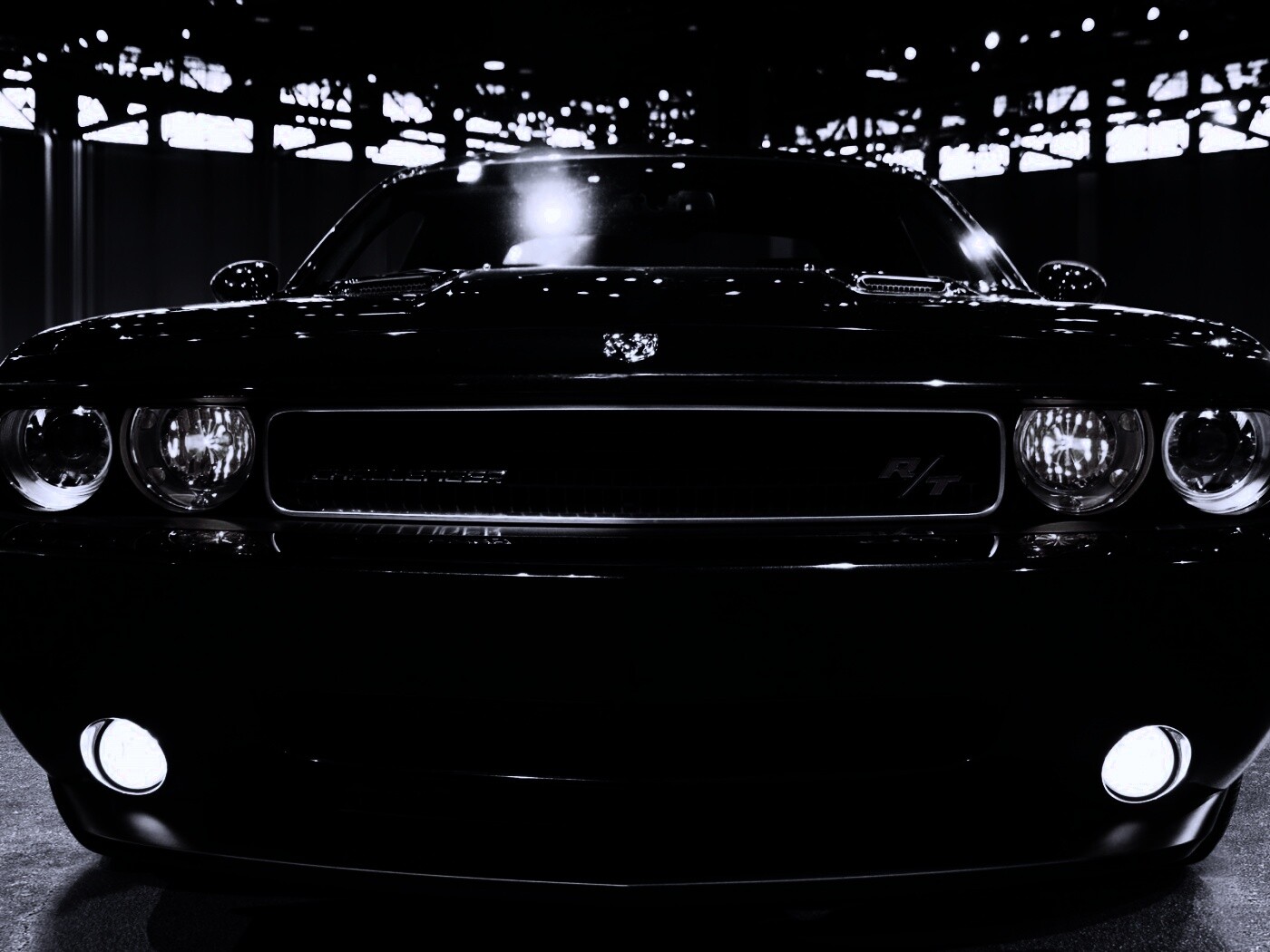 Фары Dodge Challender обои