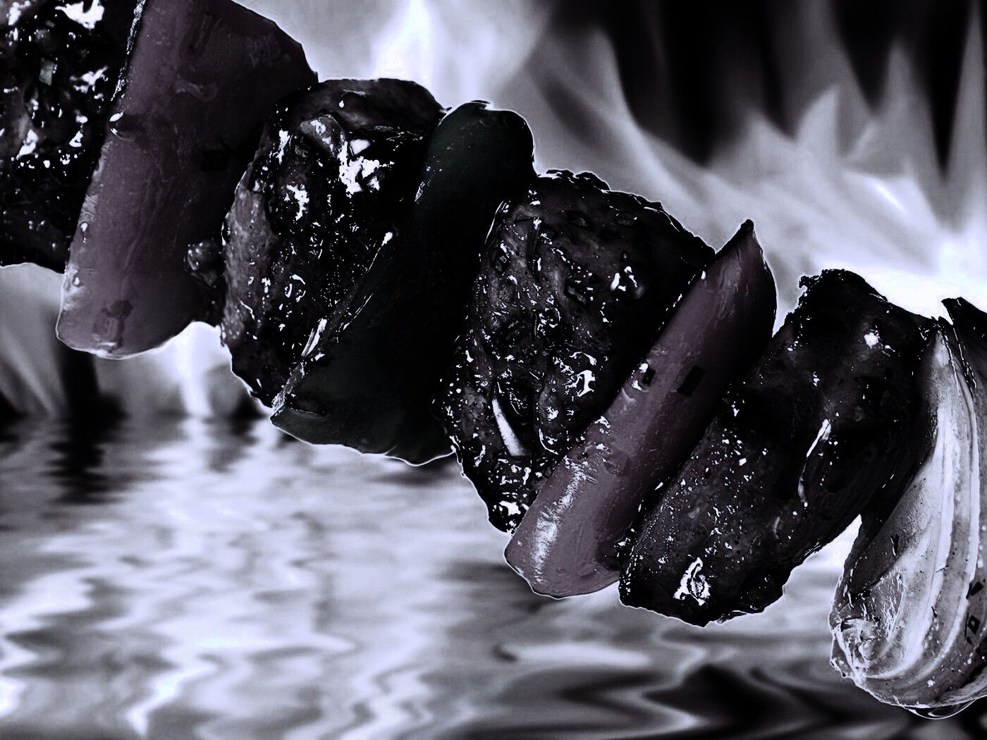 Сочный шашлычок обои