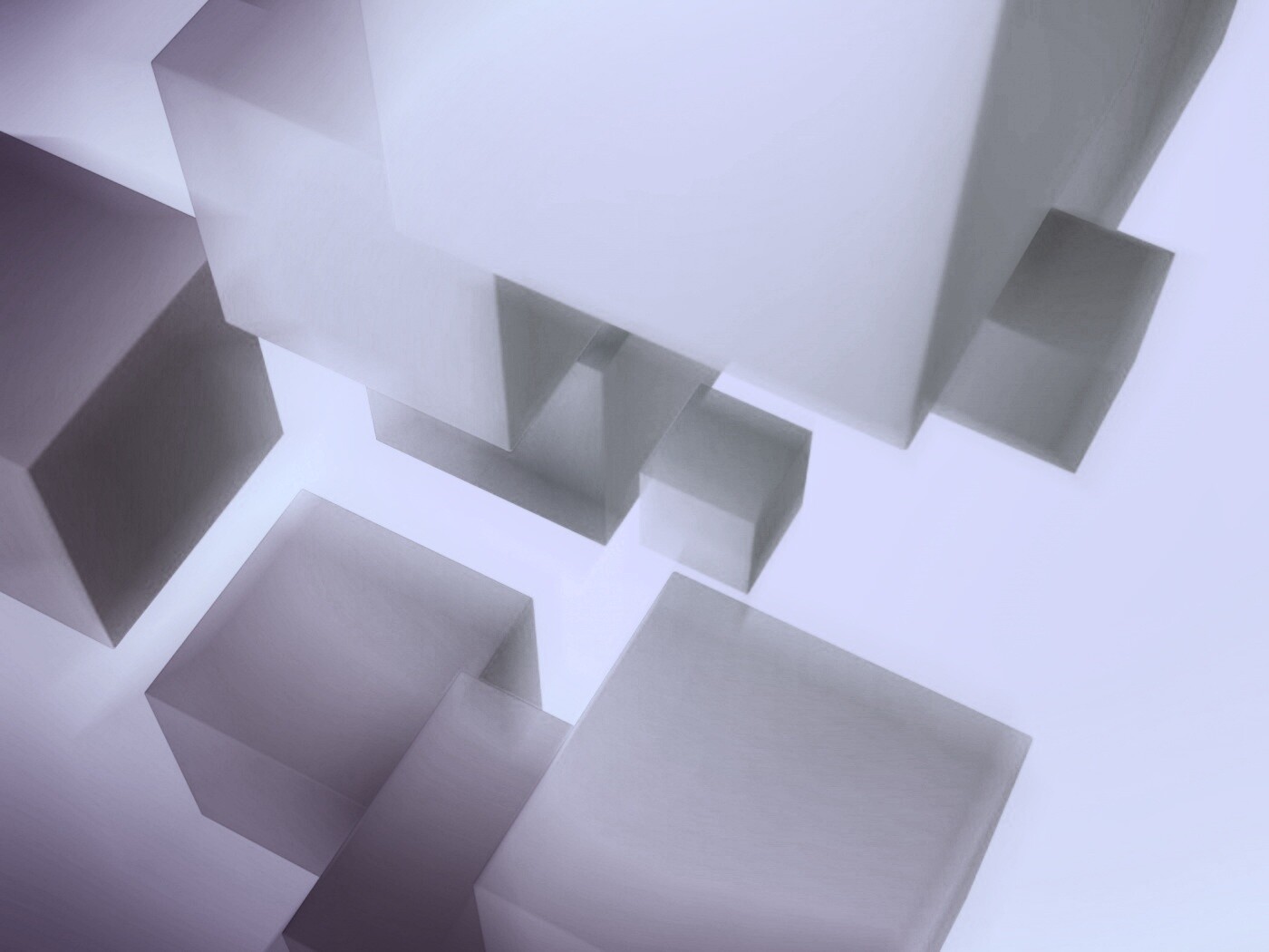 Розовые и желтые кубики обои