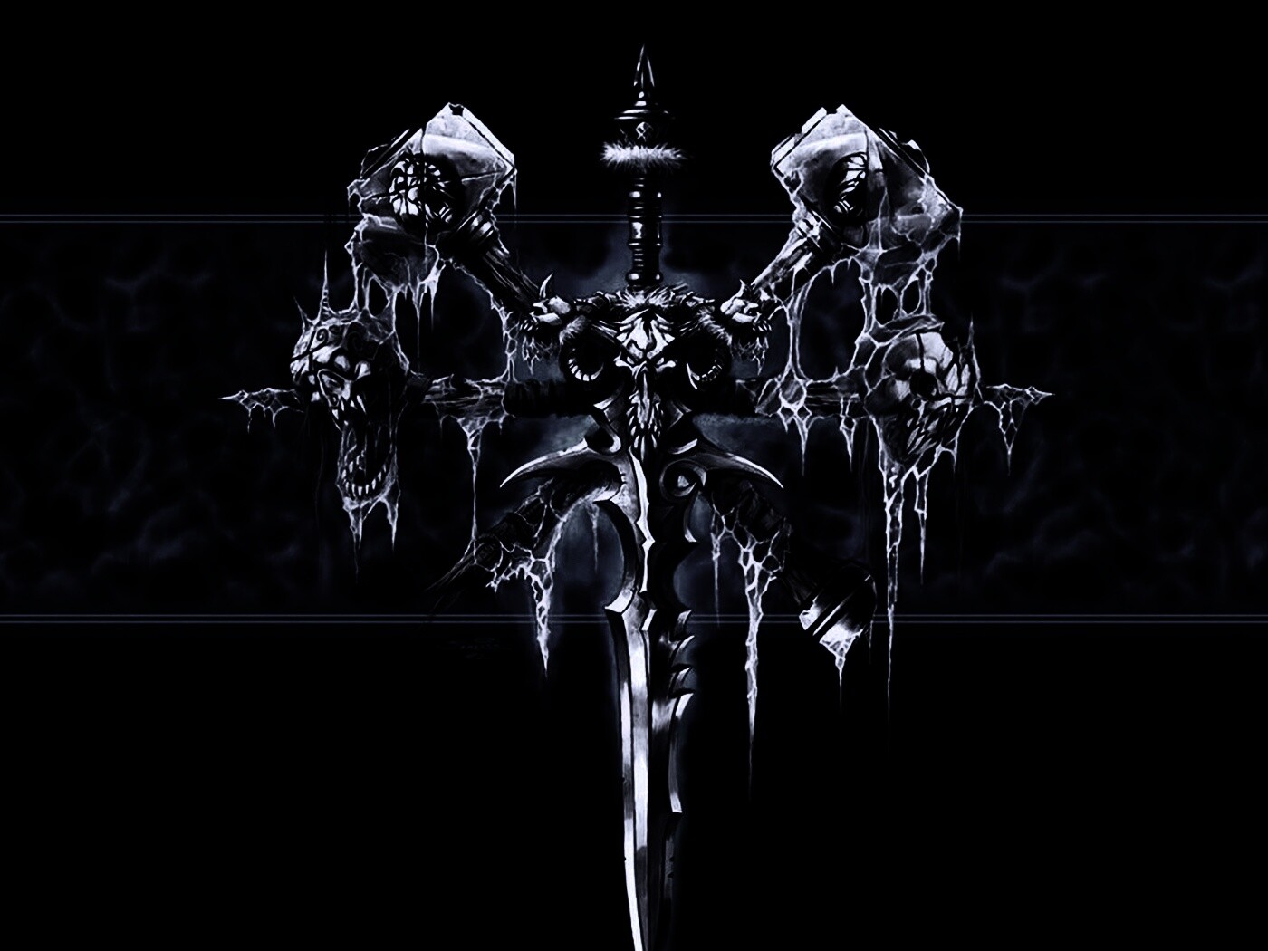 Логотип WarCraft Frothen Throne обои