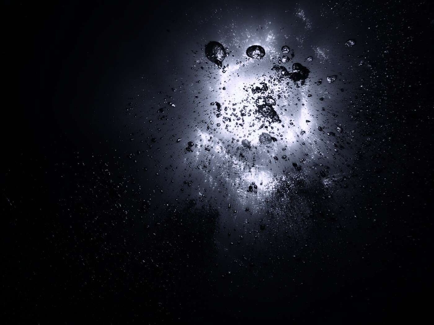 Всплывающие пузыри обои