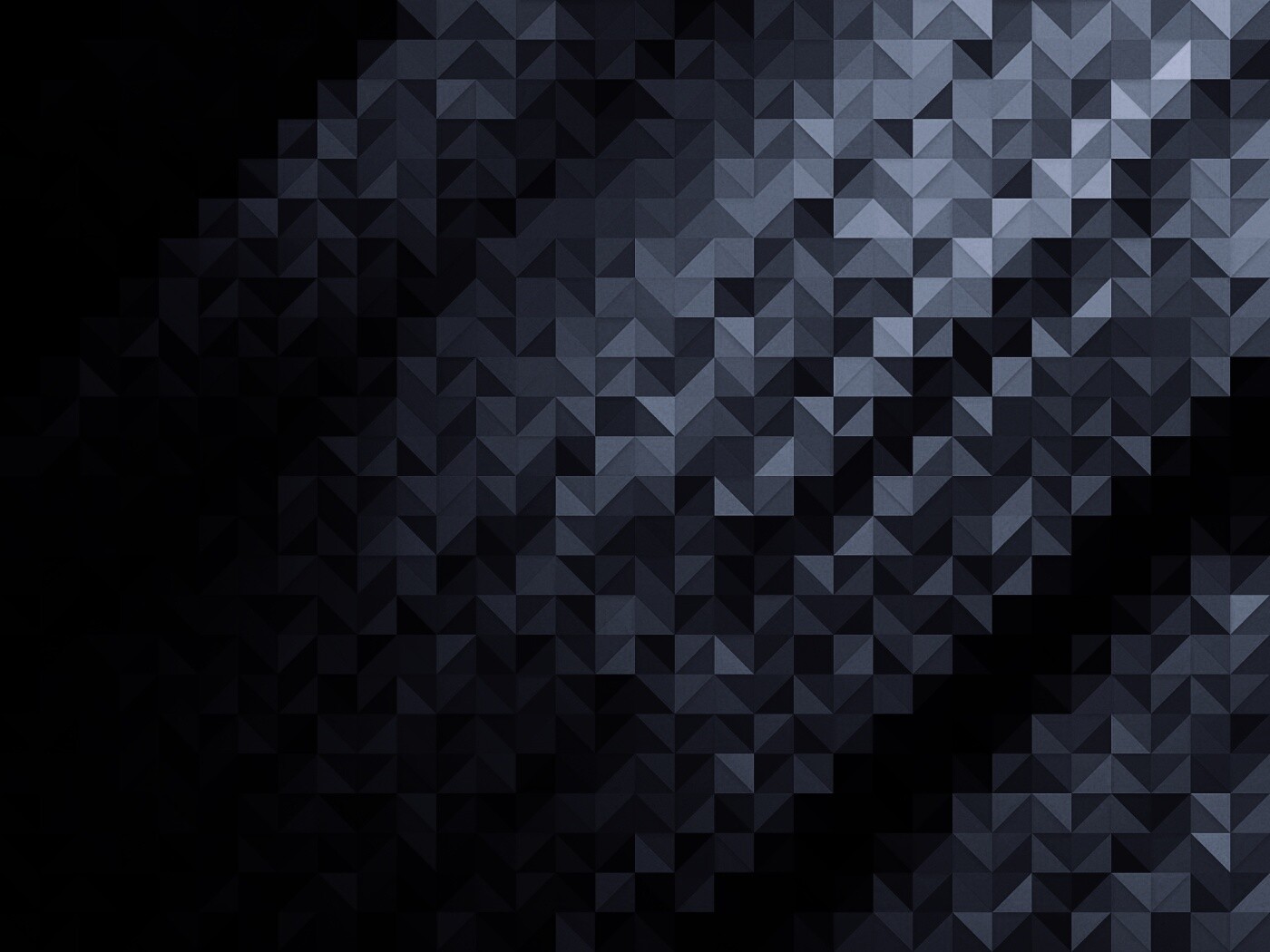 Синий квадратный узор обои