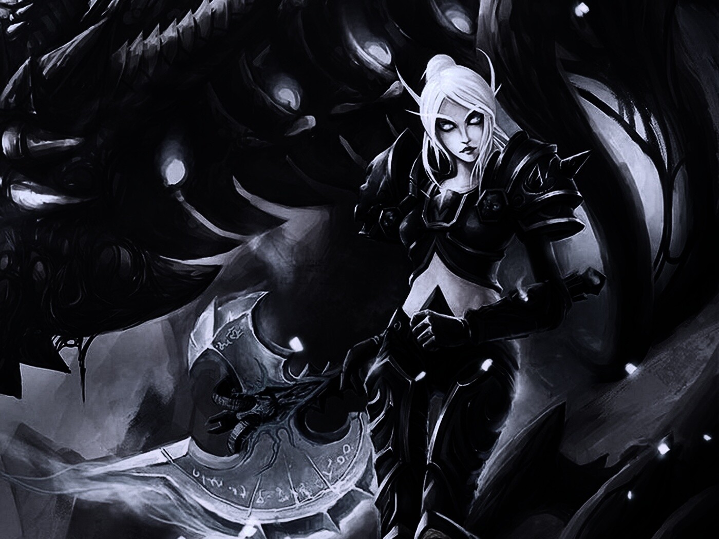 Героиня MMORPG обои