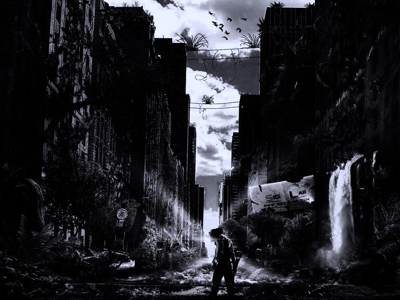 Постапокалиптический мир обои