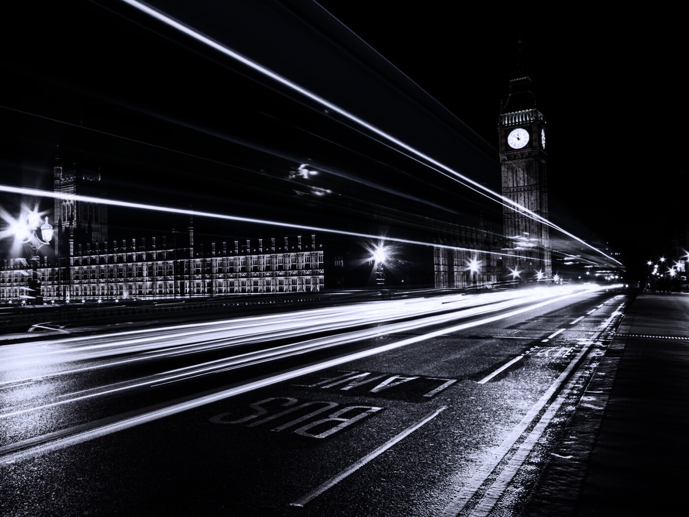 Ночной лондон обои