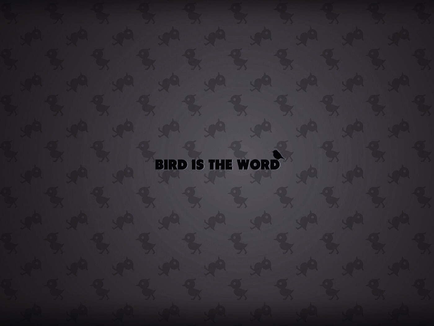 Bird is the word обои