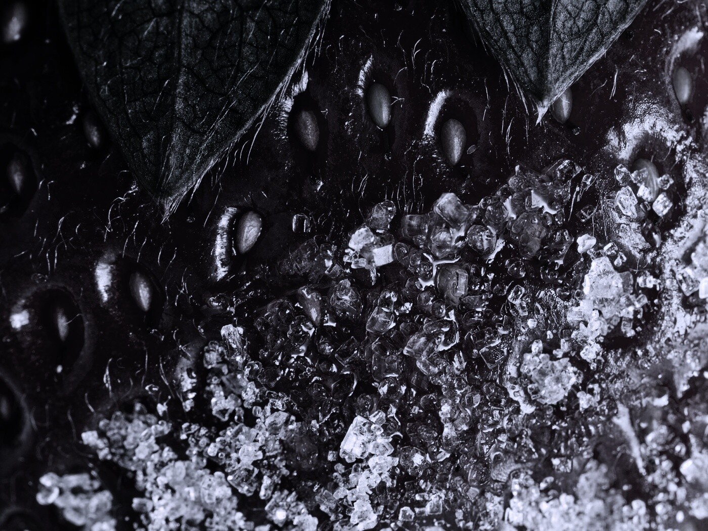 Клубника в сахаре обои