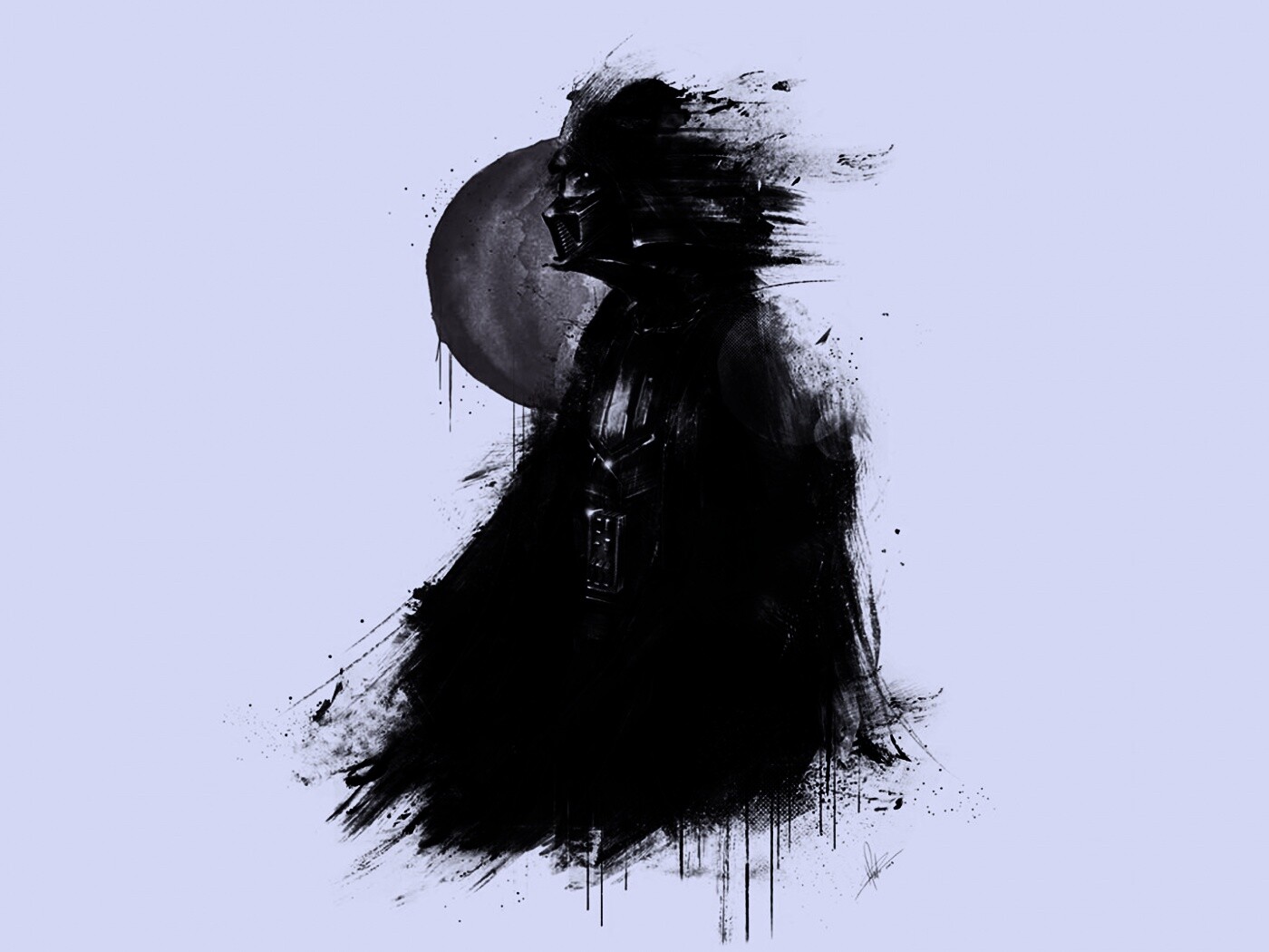 Арт с Дартом Вейдером обои