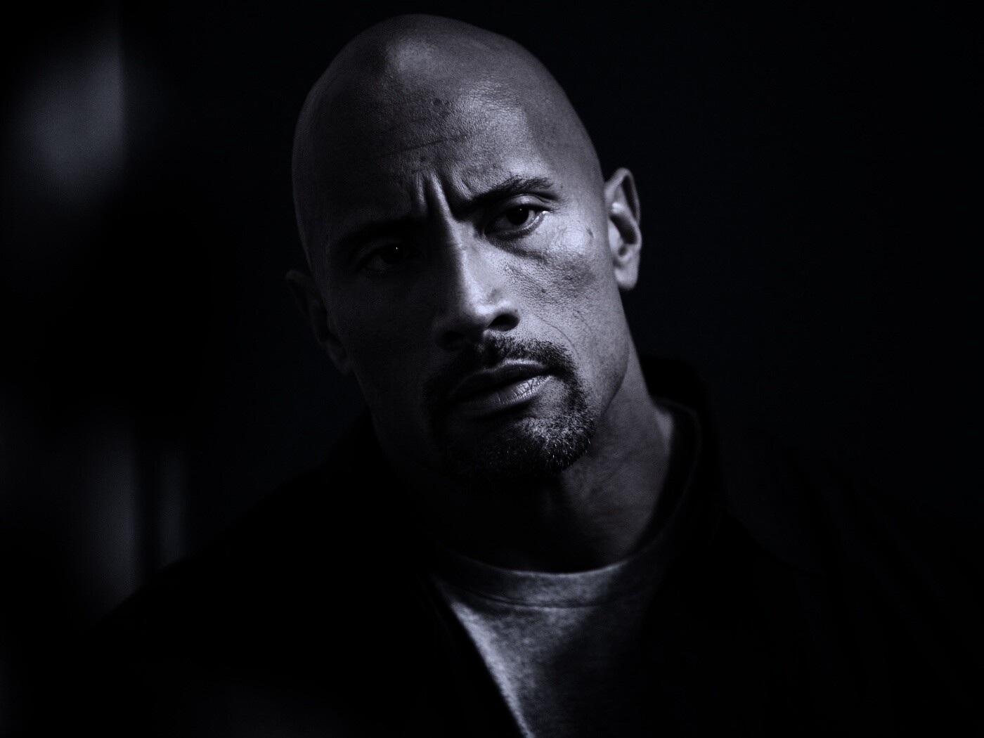 Dwayne johnson, Actor, Bald, Hair, Celebrity обои