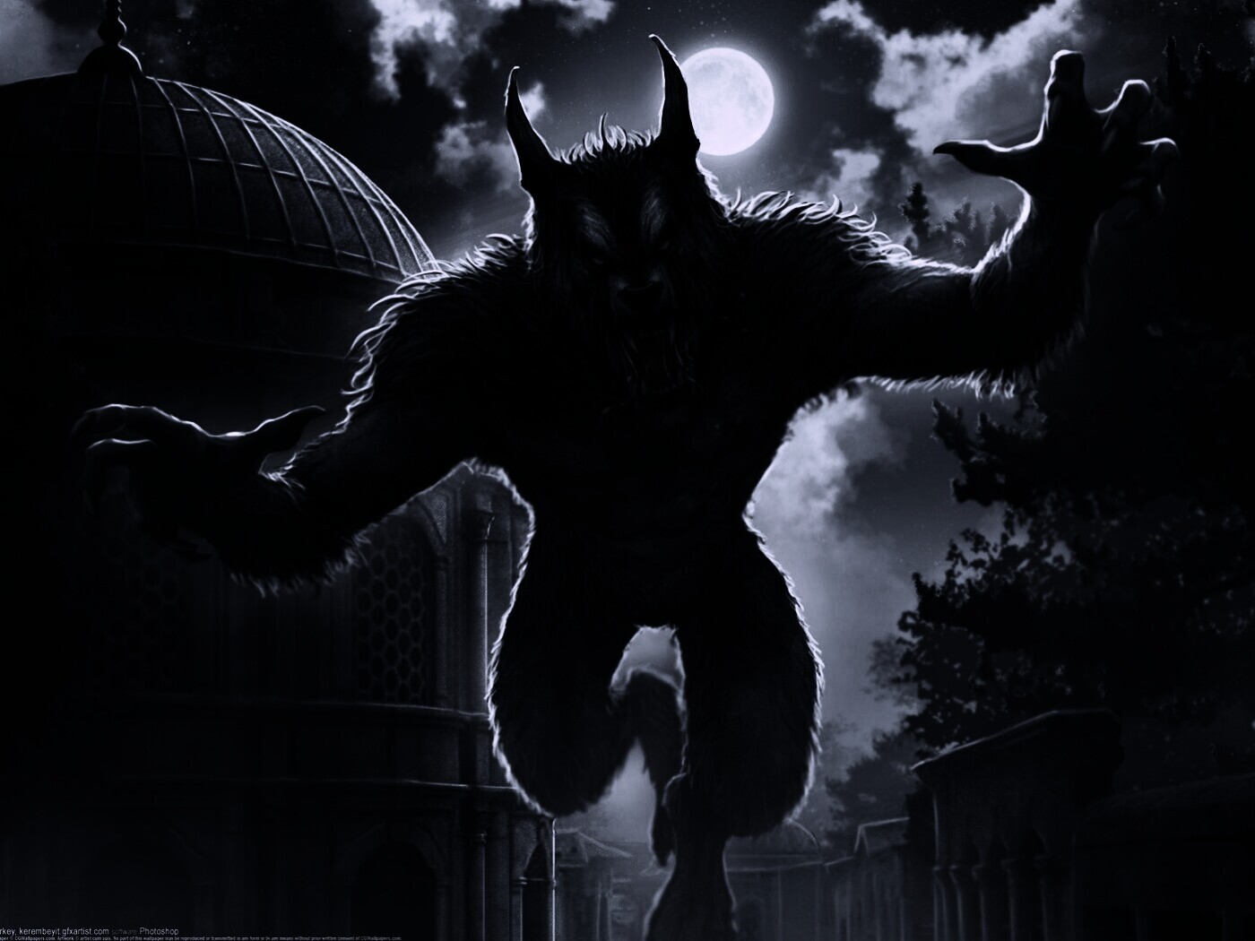 Оборотень обои