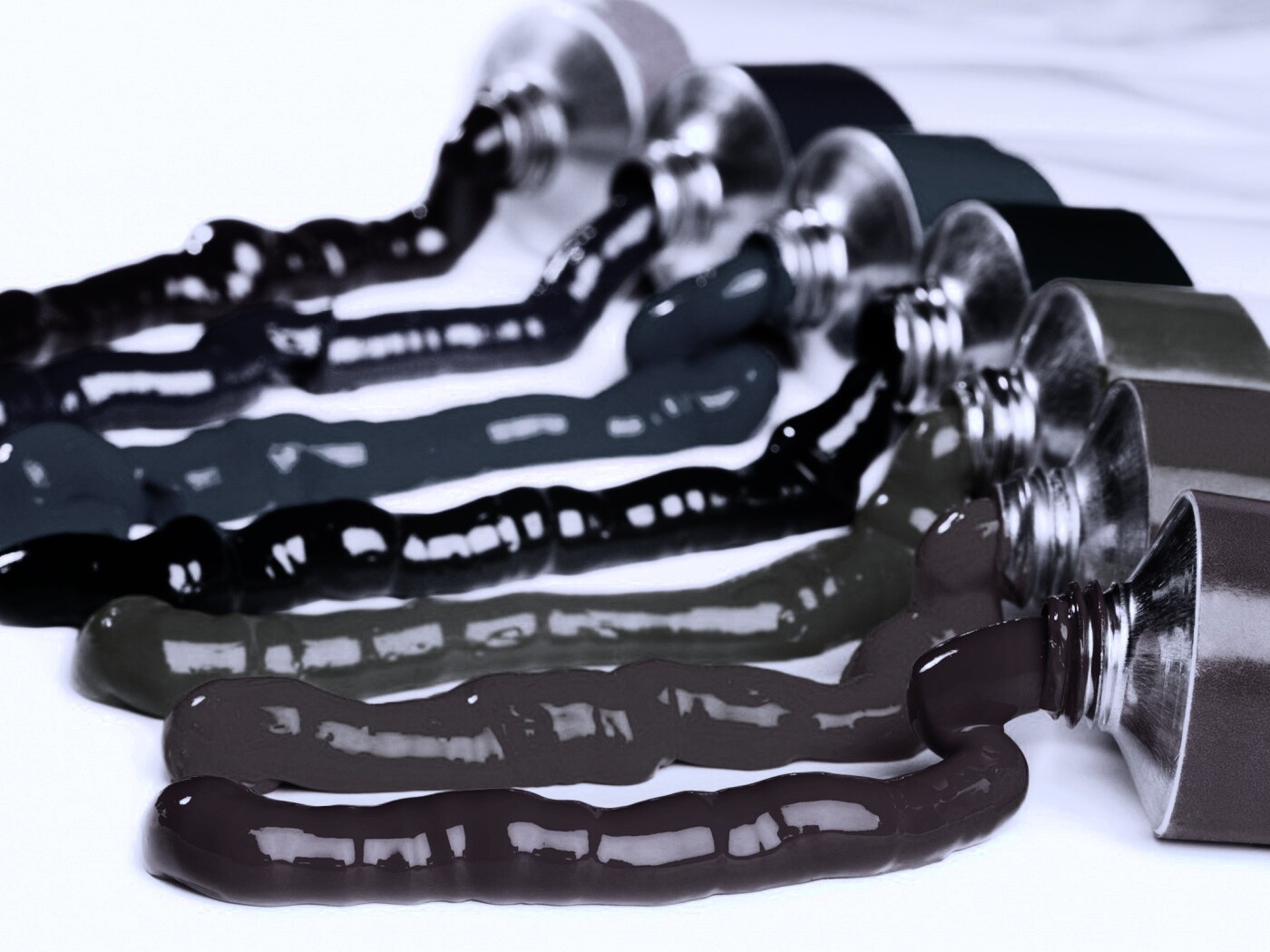 Тюбики с краской обои