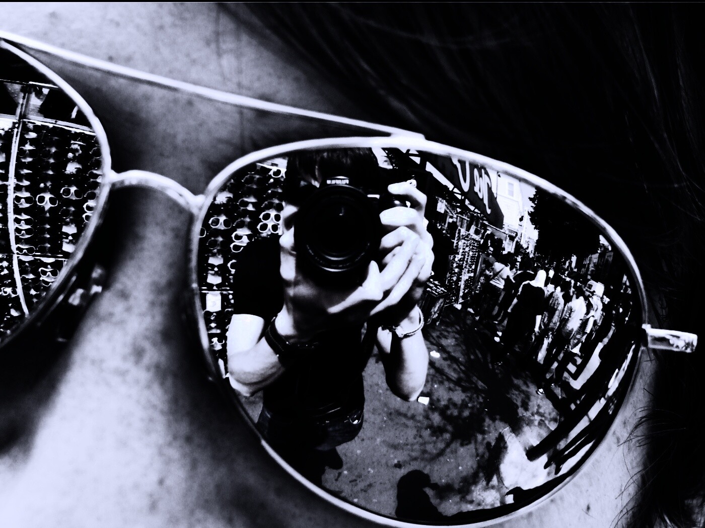 В очках обои