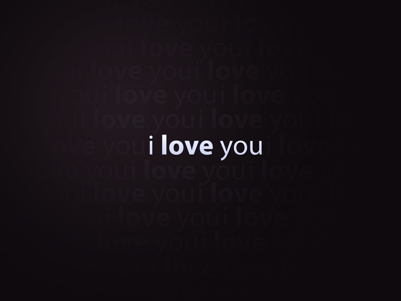 Я люблю тебя обои