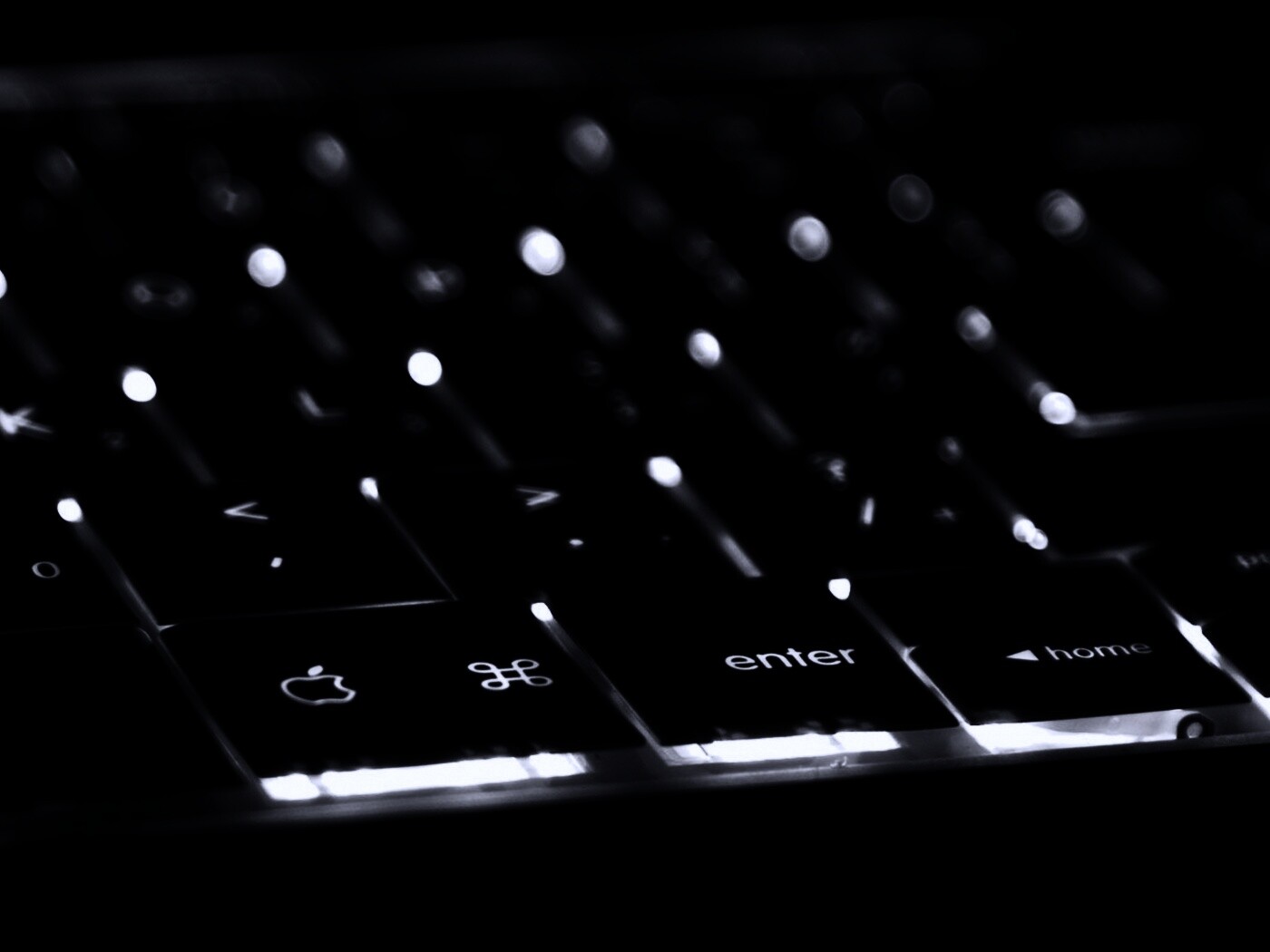 Клавиатура макбука обои