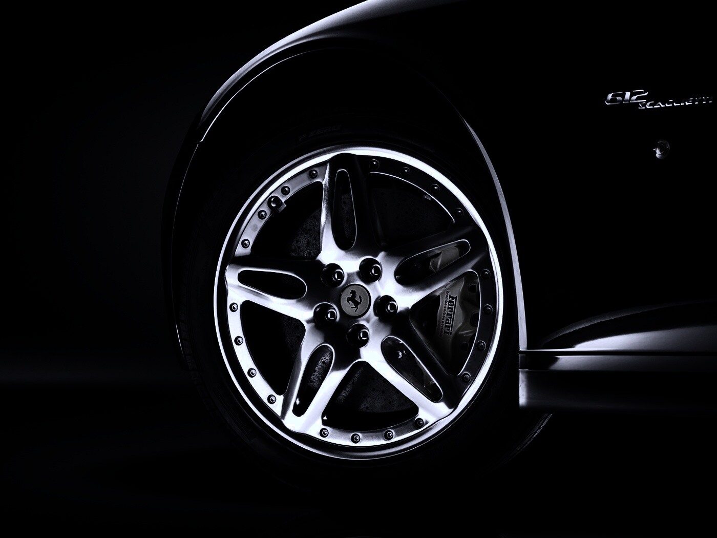 Колесо Scaglietti 612 обои