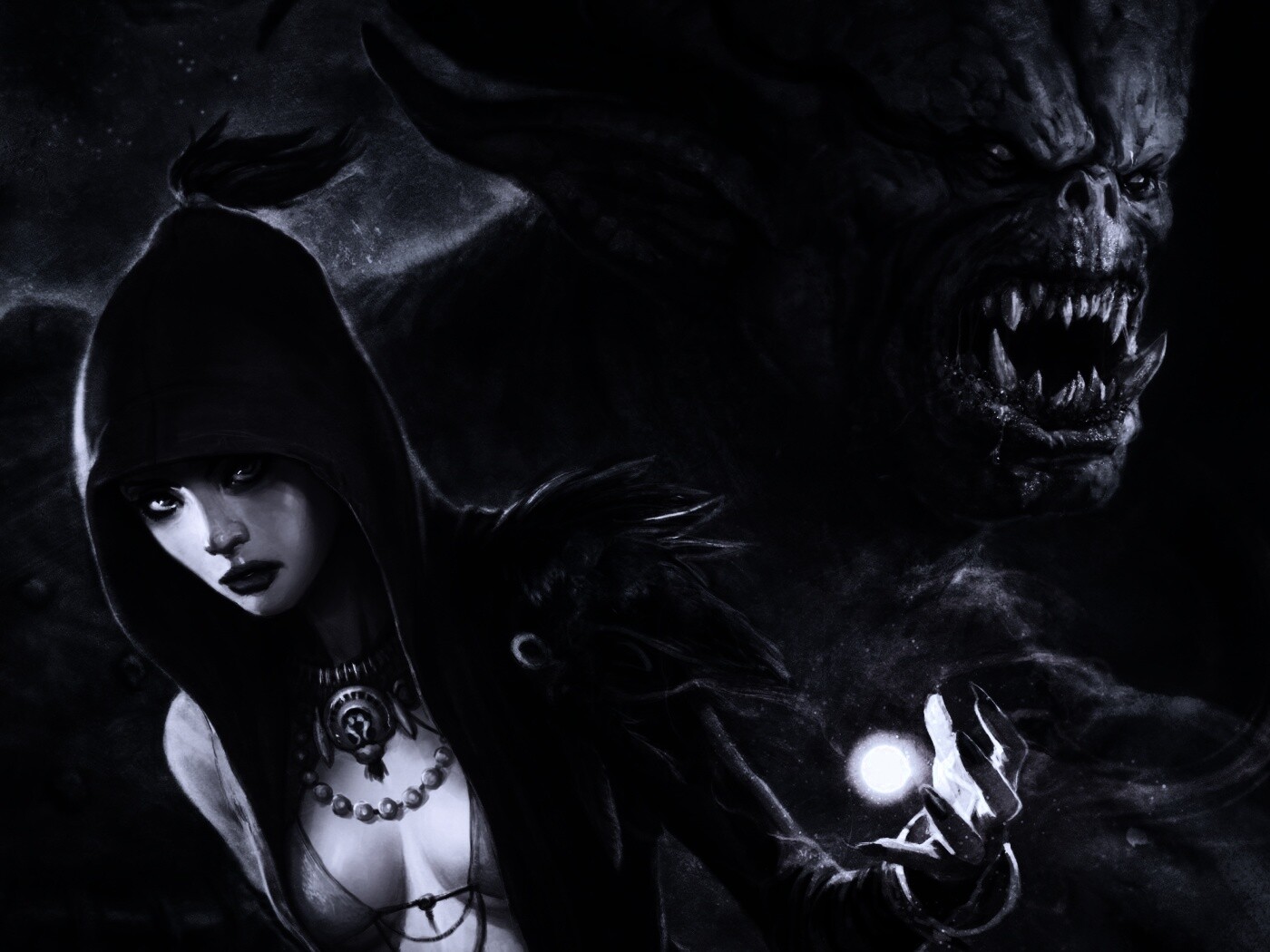 Морриган и порождение тьмы обои