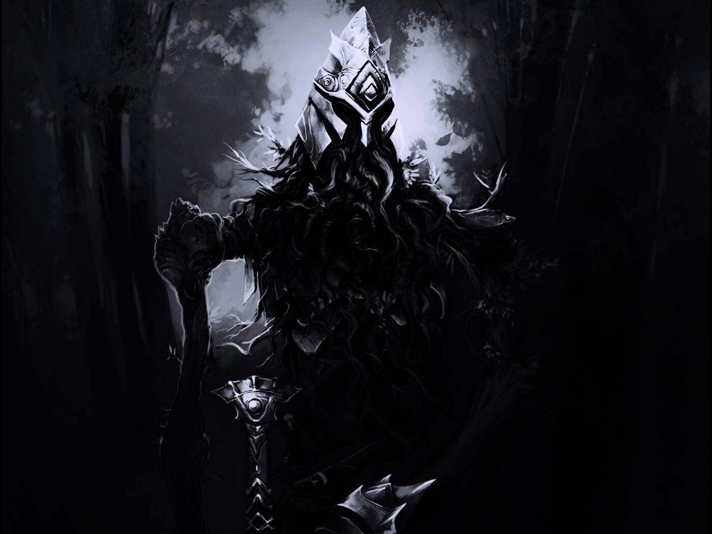 Зеленый король обои