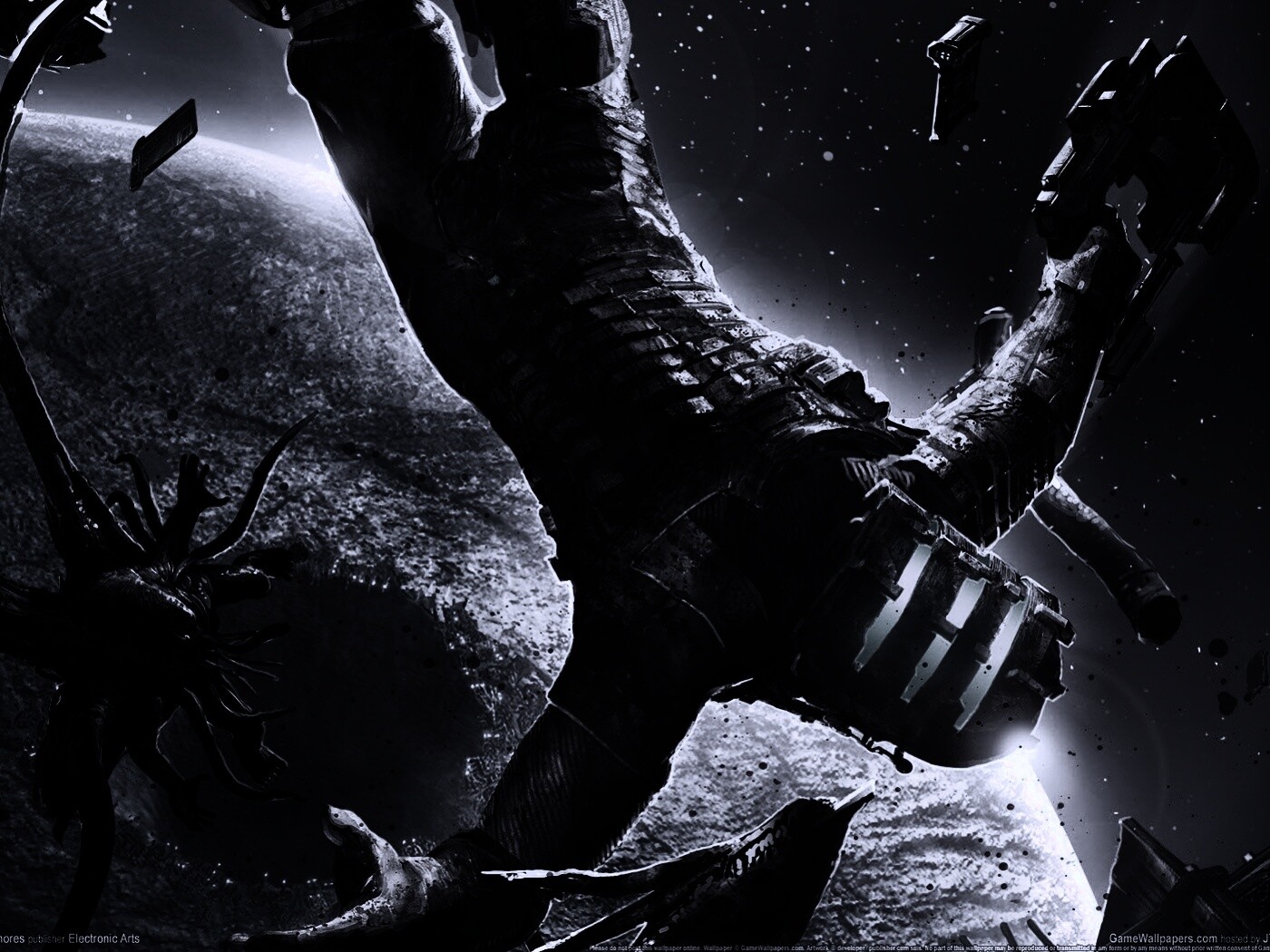 Айзек в космосе обои