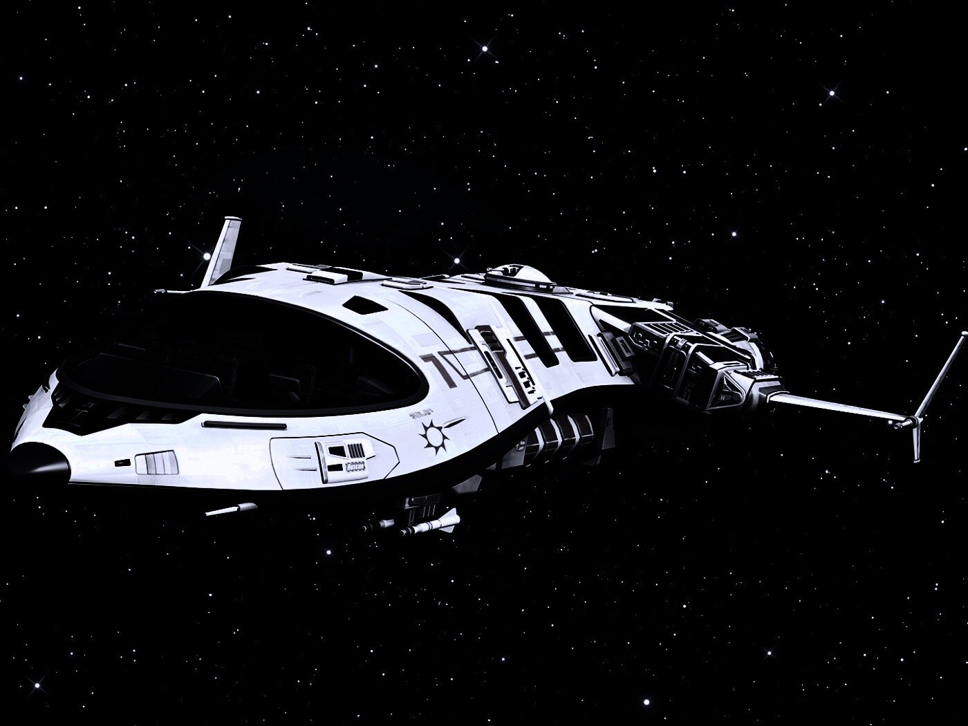 Космический корабль обои