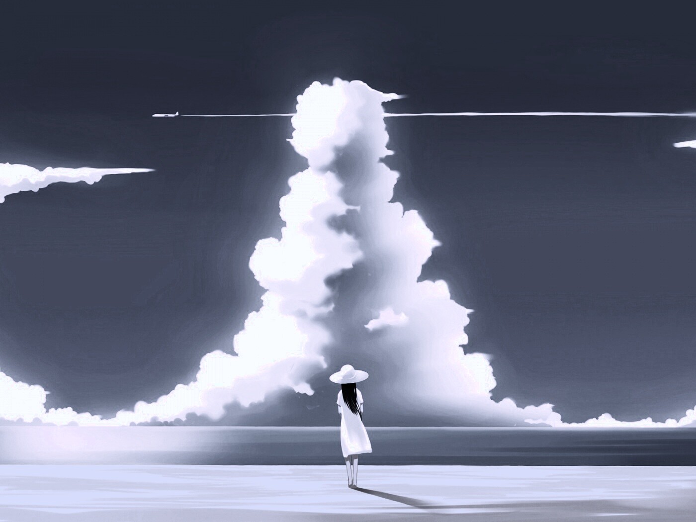 Волшебные облака обои