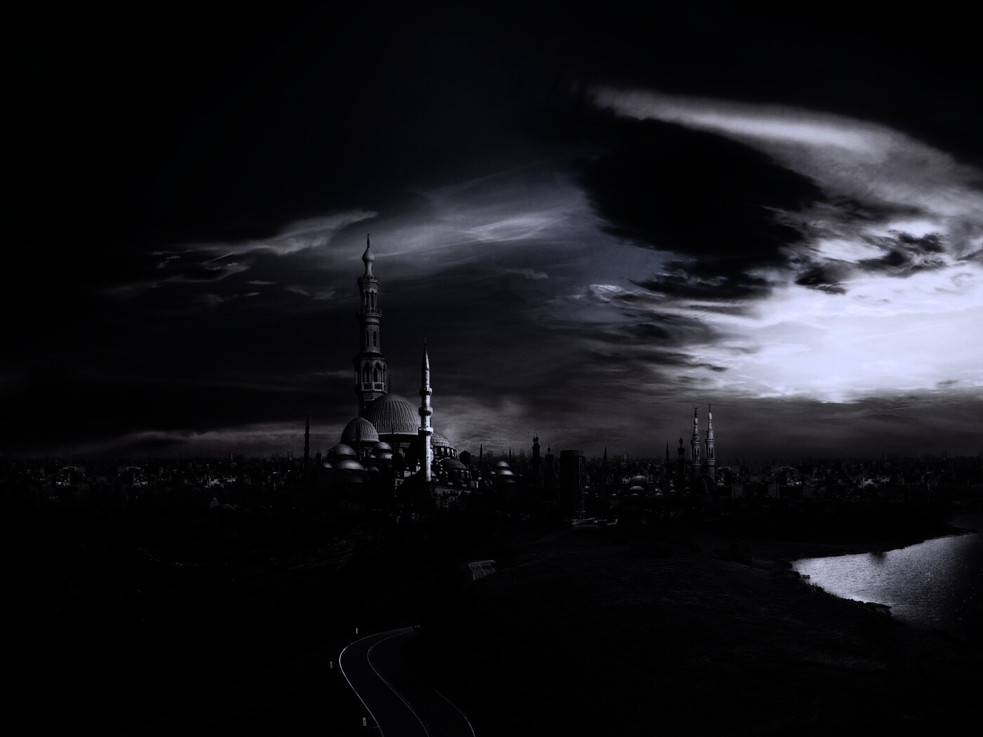 Город минаретов обои